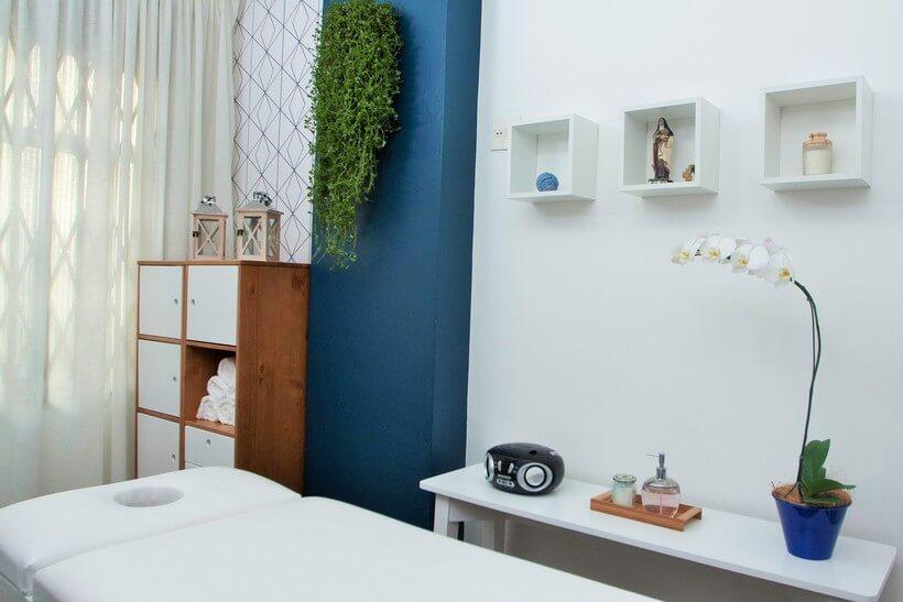 layout sala de estética
