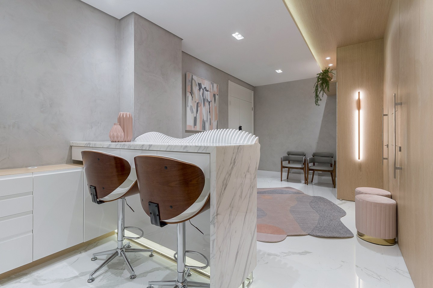 cores para sala de estética
