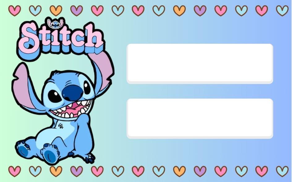 planner stitch para imprimir