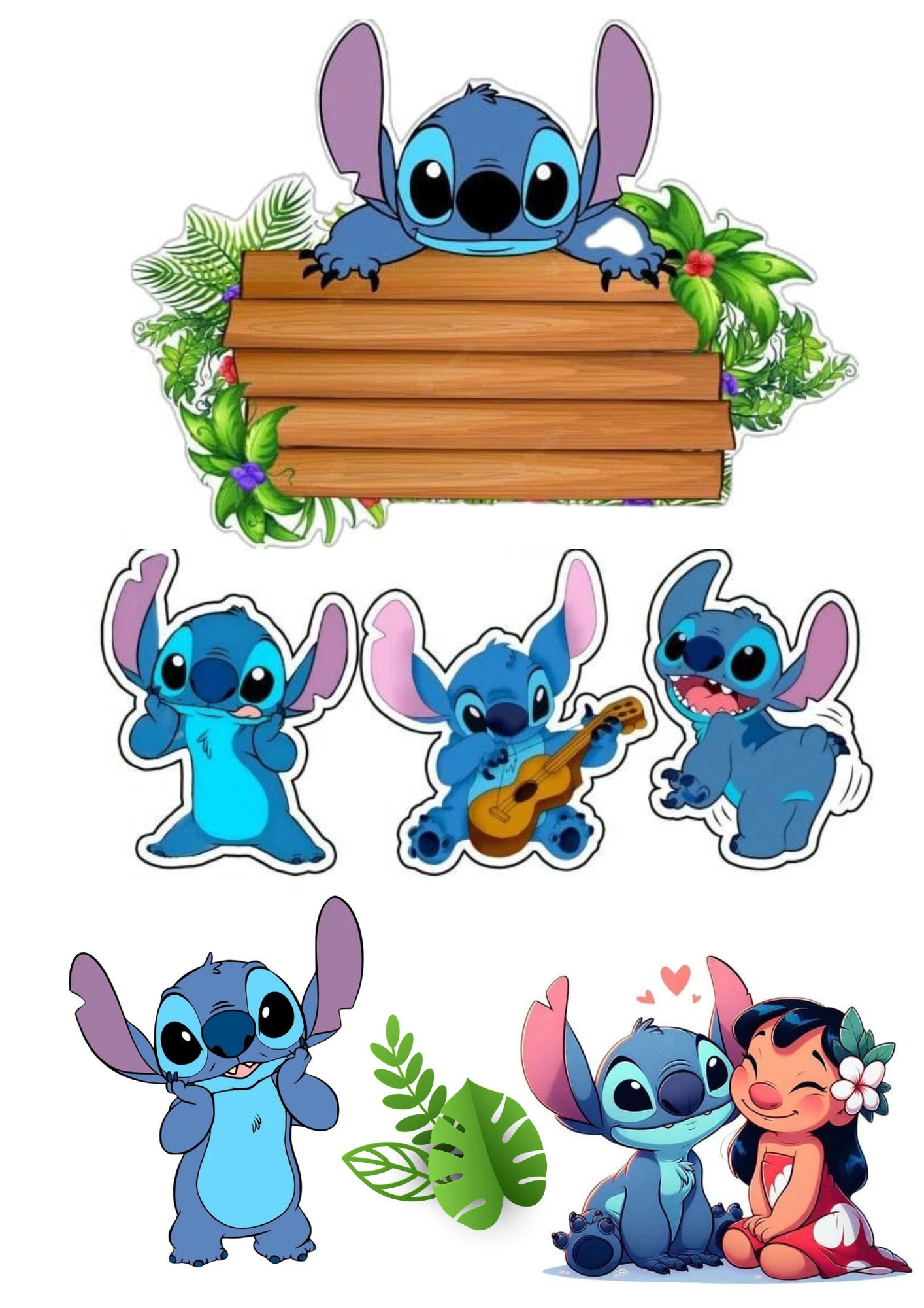 planner stitch para imprimir