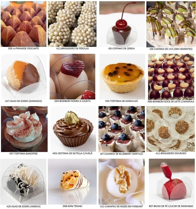 fotografia de alimentos doces