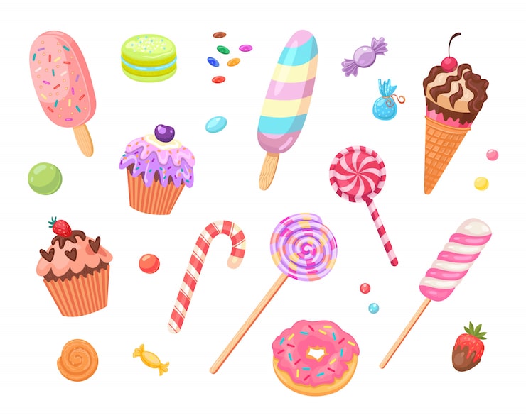 banco de imagens de doces