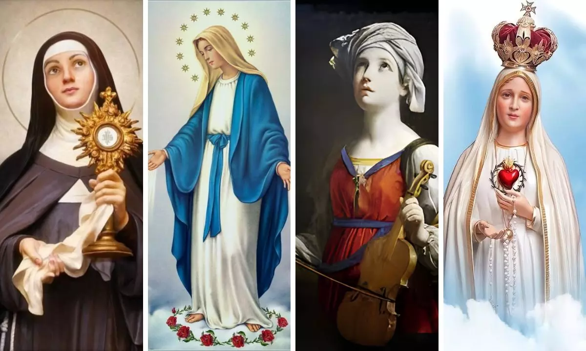iconografia católica santos