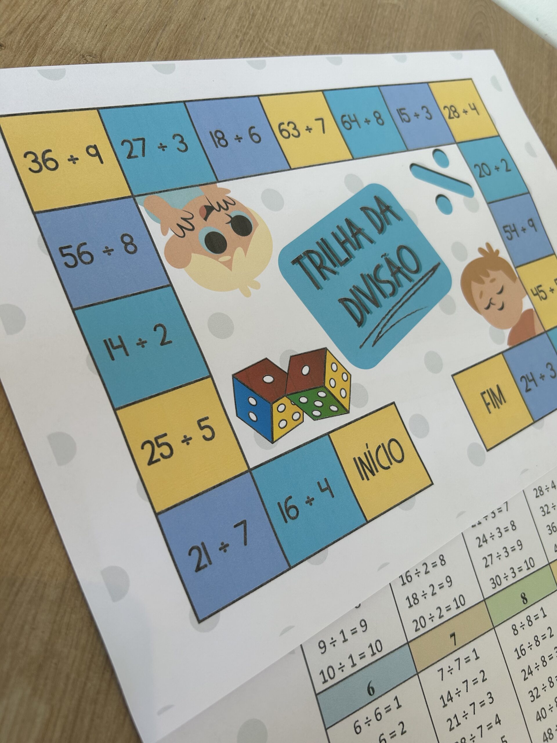 atividades de divisão para imprimir