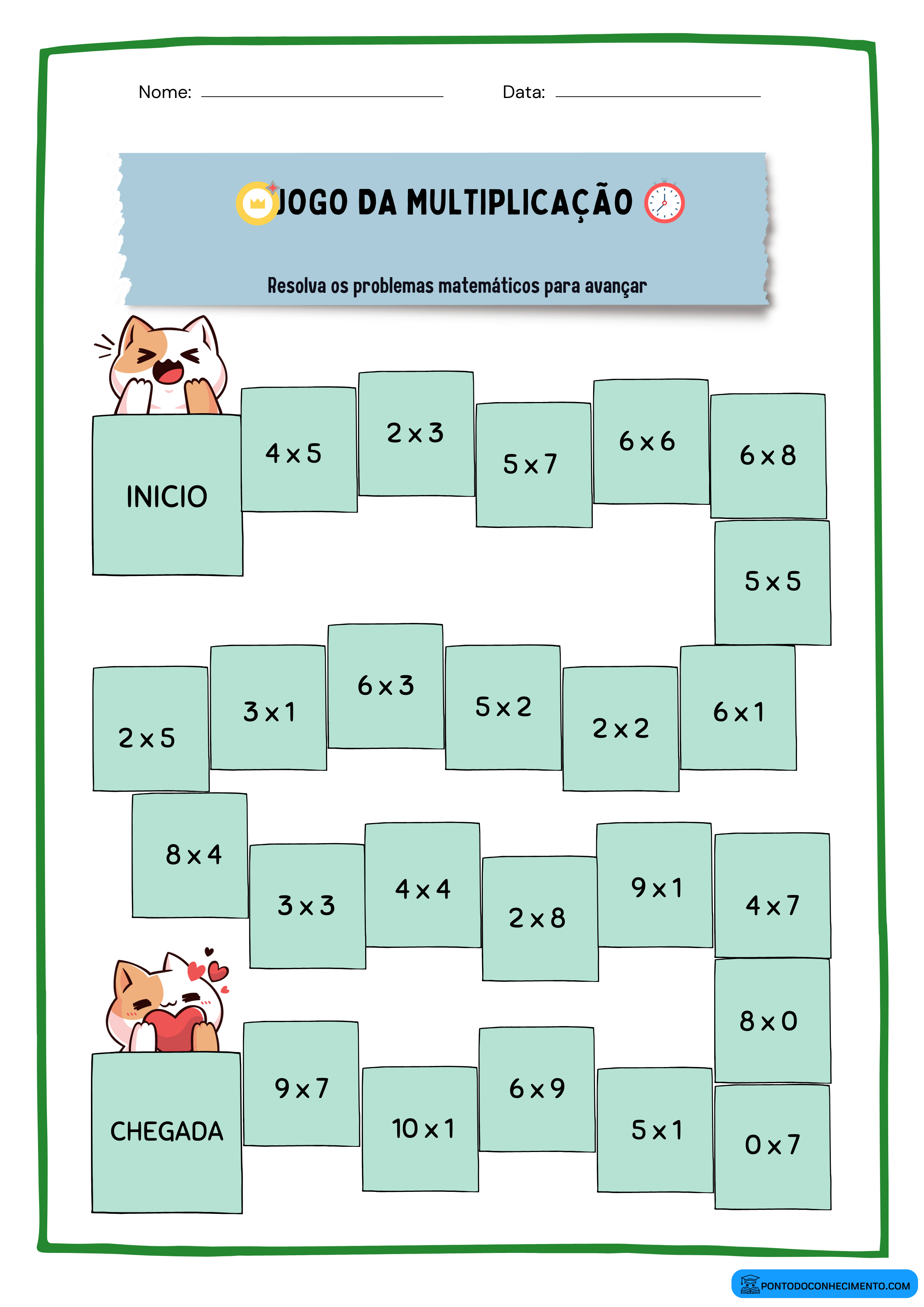 material didático de matemática para imprimir