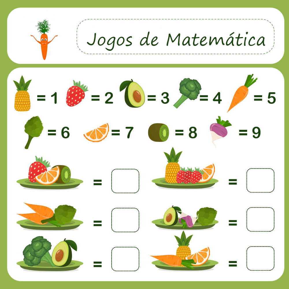 jogos de operações matemáticas para imprimir