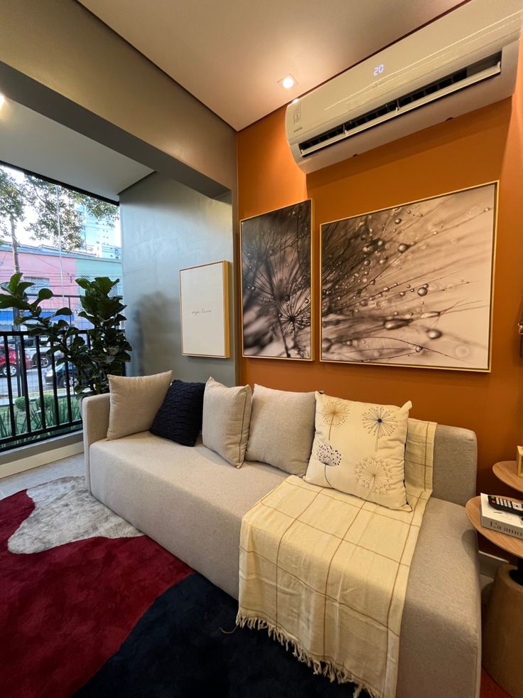sala de estar estreita e longa ideias
