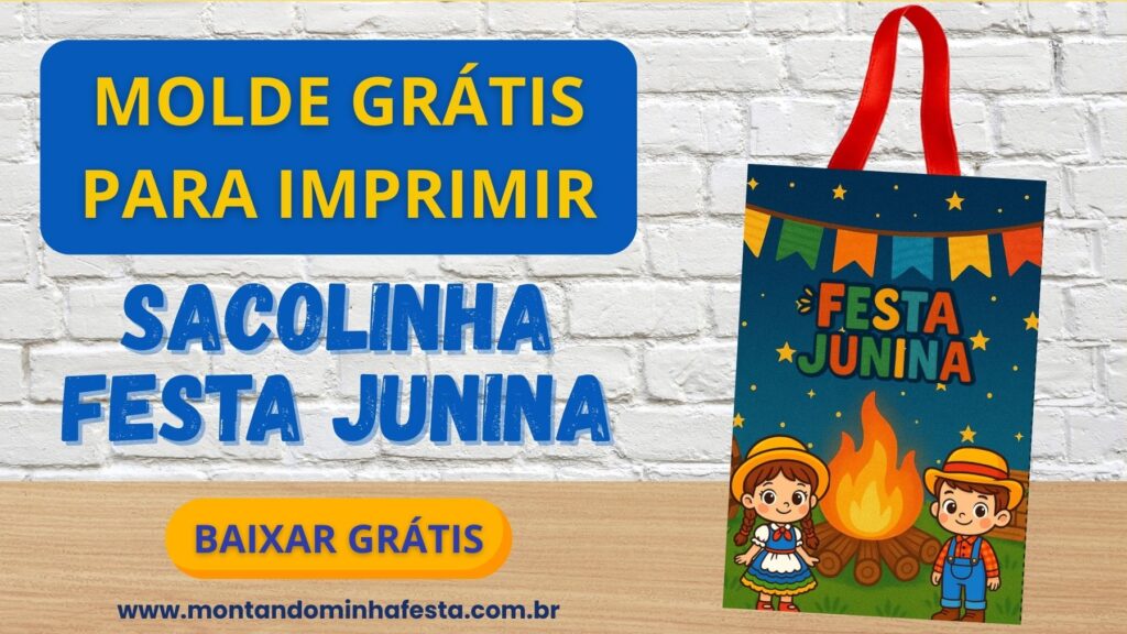 lembrancinha junina escolar