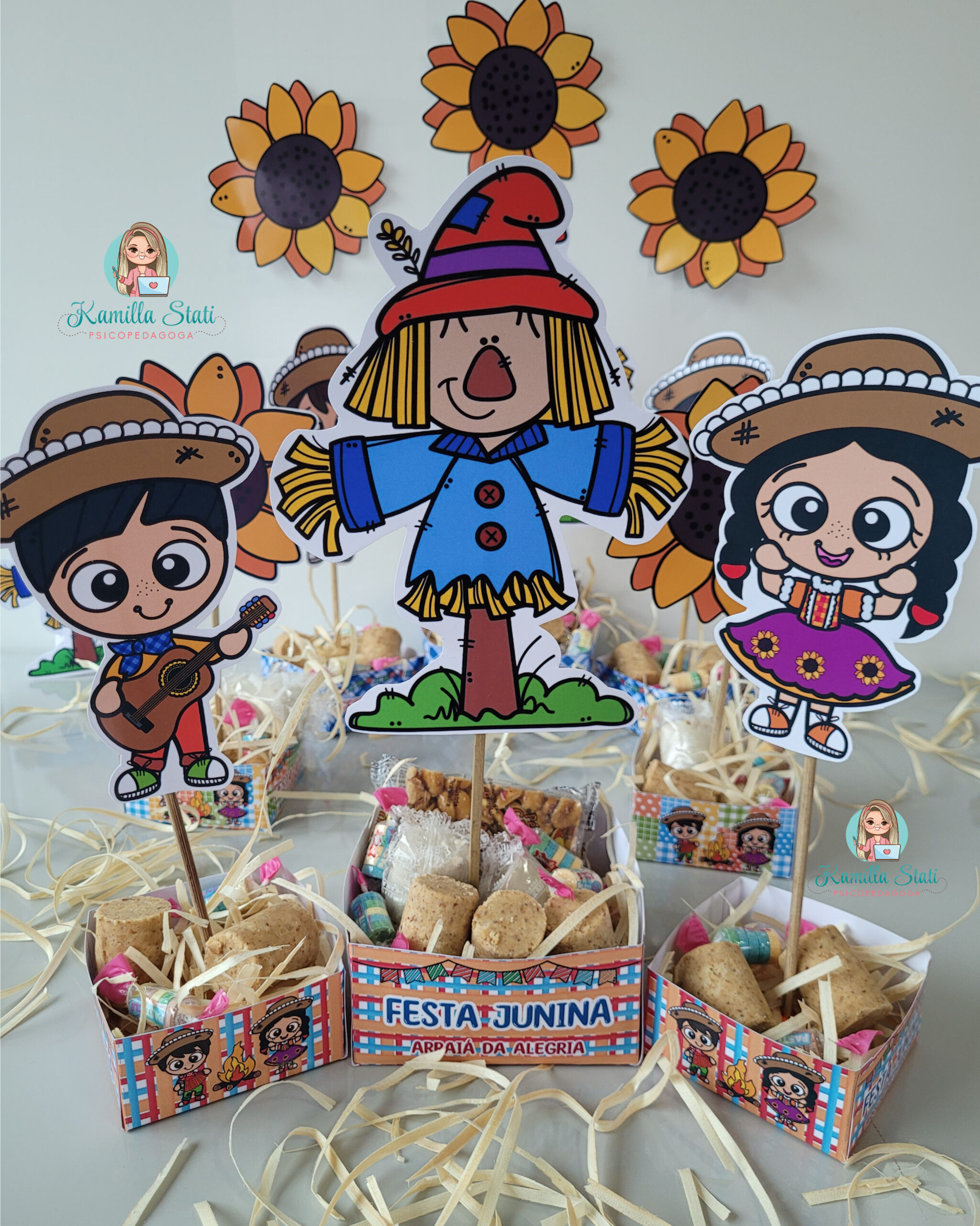 lembrancinha junina barata e fácil