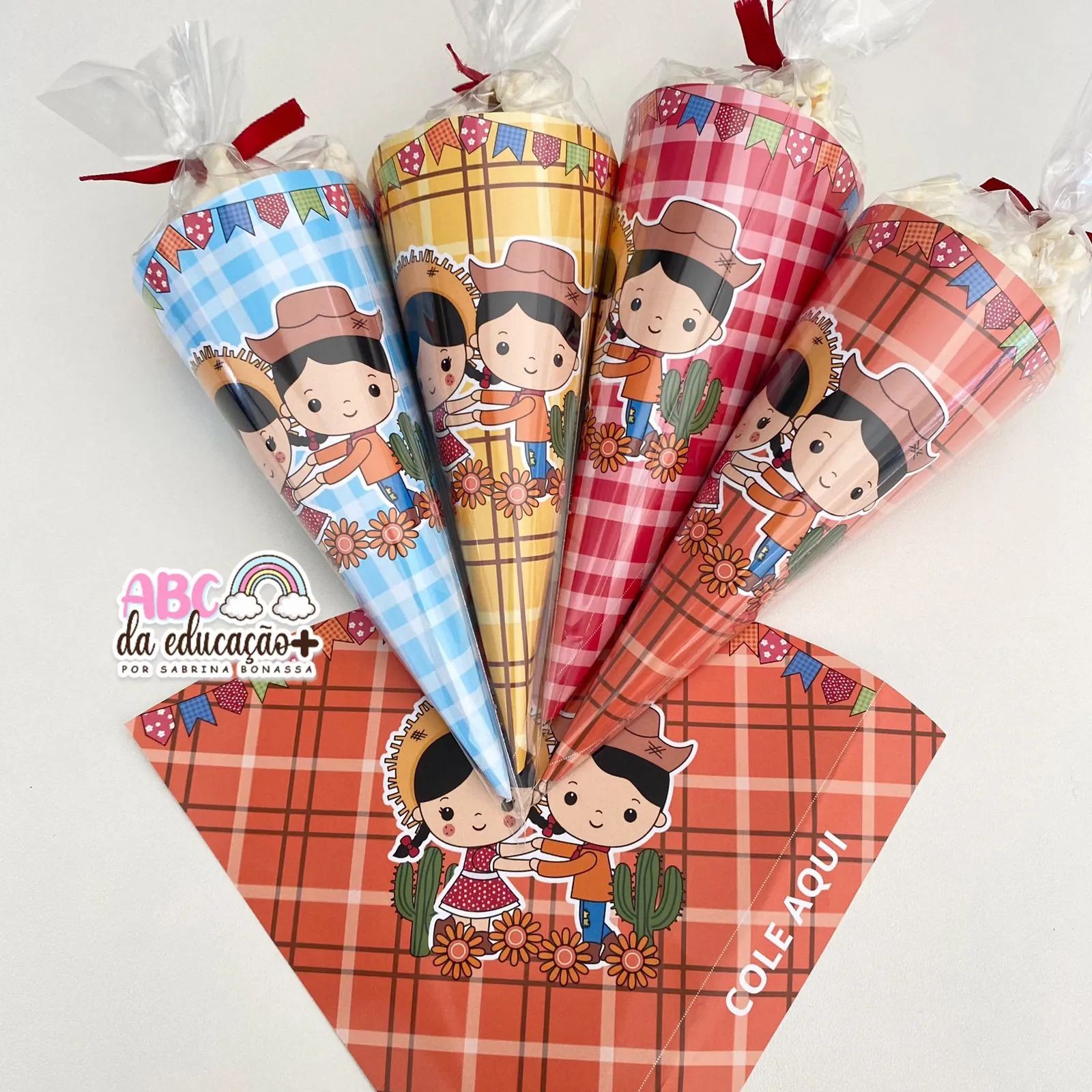 lembrancinha junina DIY