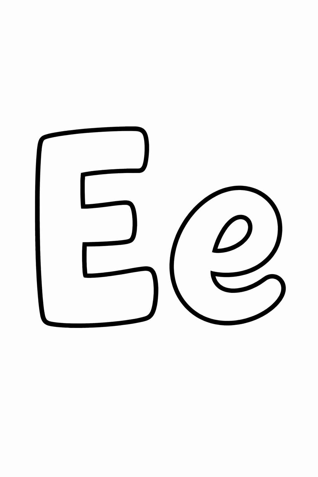 atividades com a letra E para educação infantil