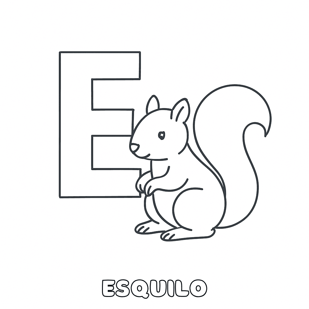 exercícios com a letra E