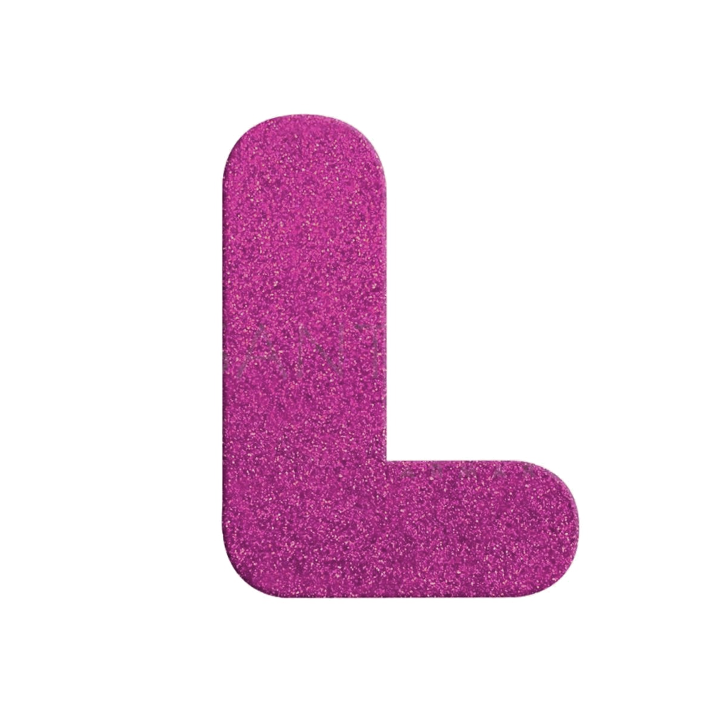 molde letra L para imprimir