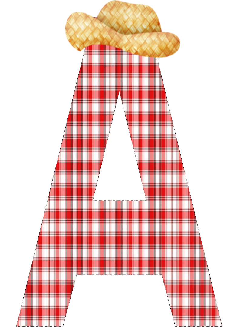 alfabeto caipira para festa junina