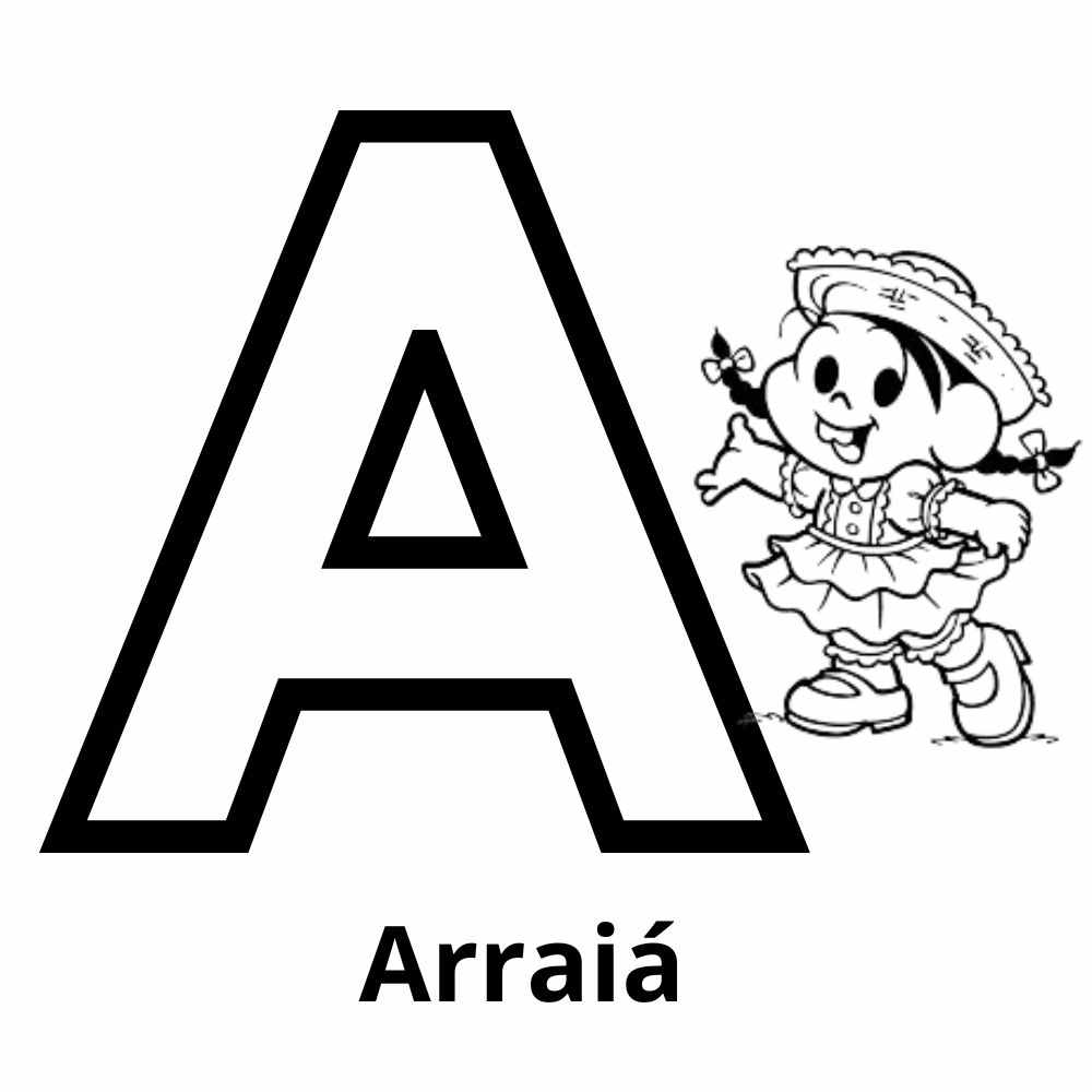 bandeirinhas com letras juninas pdf