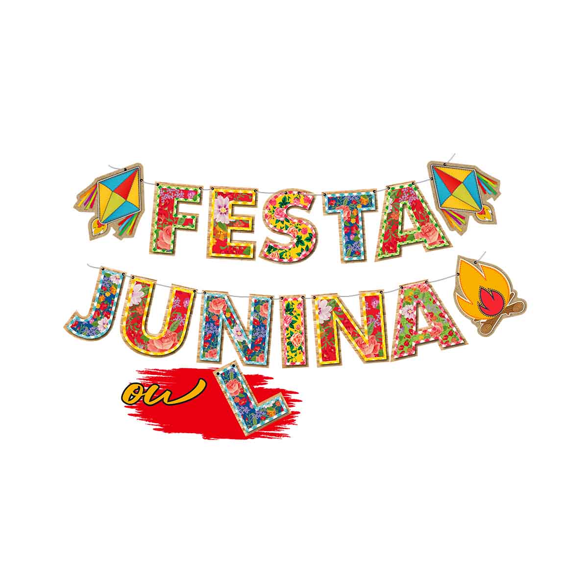 tipografia festa junina