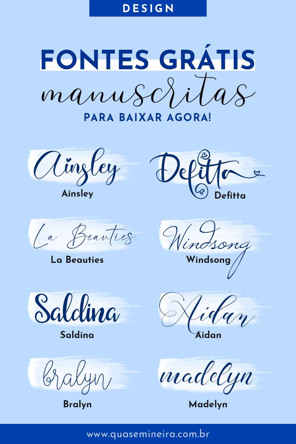 fontes para design