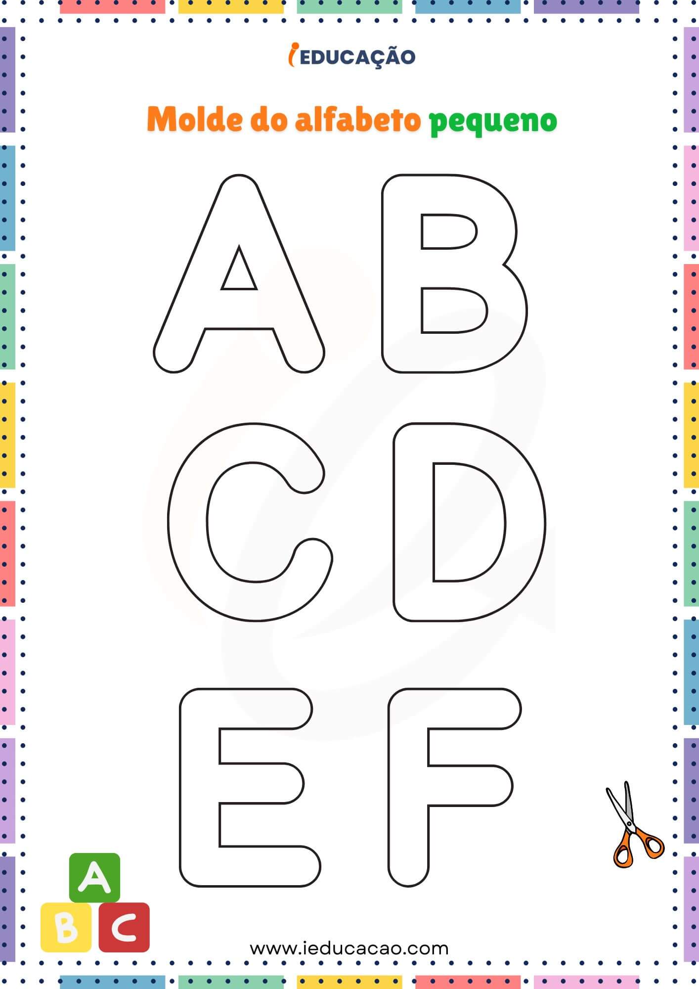 moldes de letras 3D