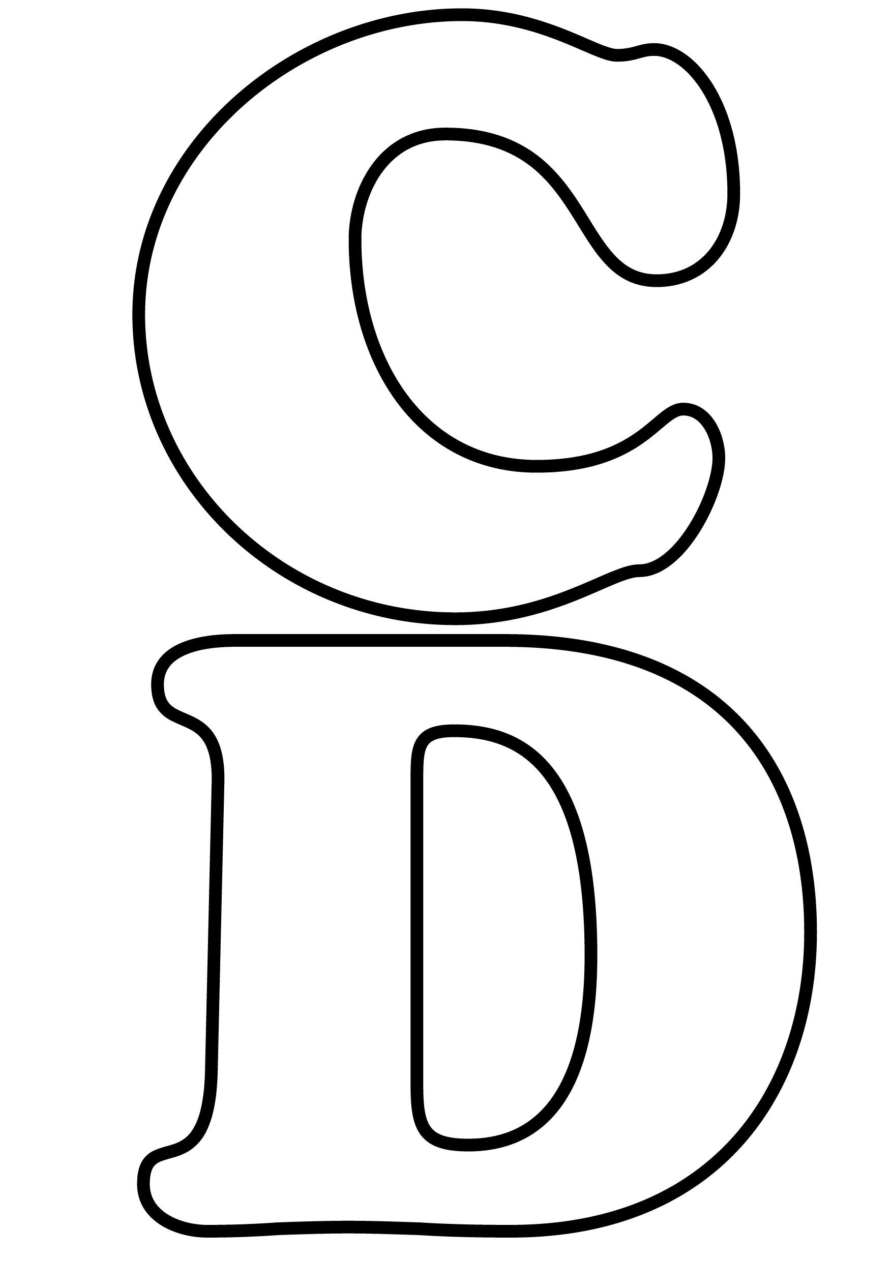 moldes de letras 3D