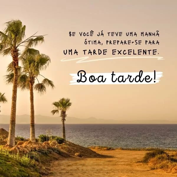 mensagem de boa tarde descontraída