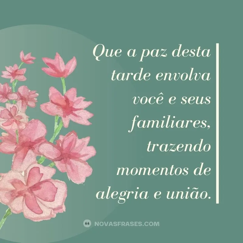 mensagens de boa tarde com reflexão