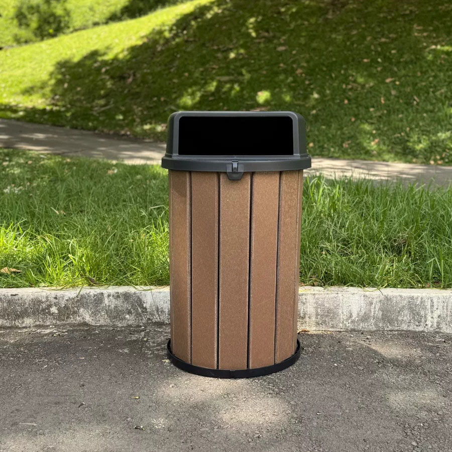 lixeira externa para calçada