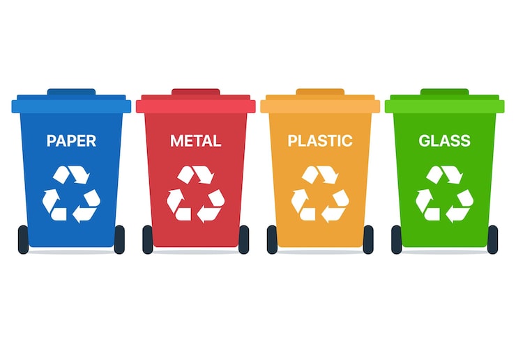 como organizar lixo reciclável para imprimir