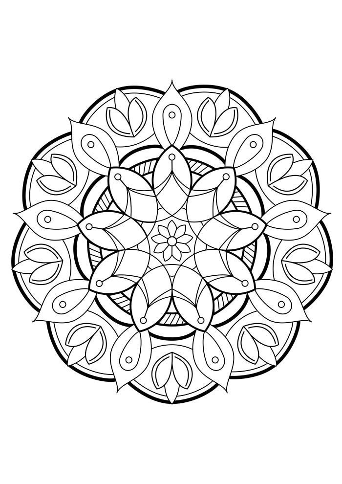 atividade de colorir mandalas pdf