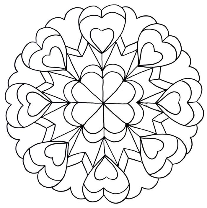 mandalas para crianças para imprimir