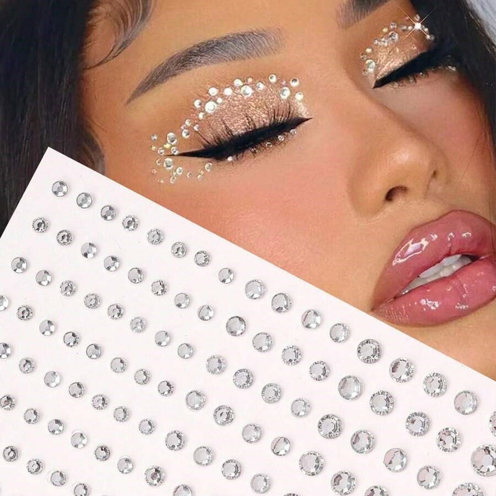 tutorial maquiagem strass olhos