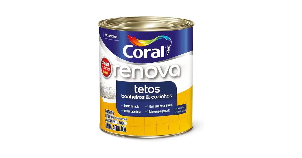 melhor tinta antimofo para parede interna