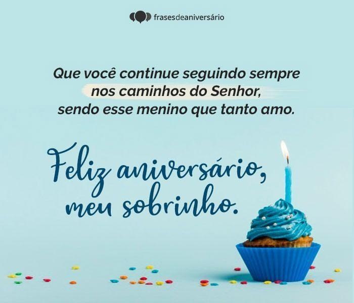 parabéns sobrinho evangélico