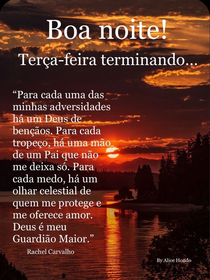 mensagem de boa noite para terça-feira abençoada