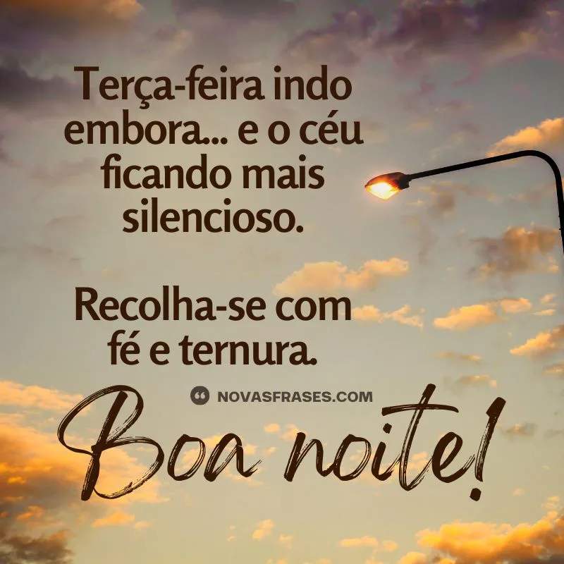 frase inspiradora para noite de terça