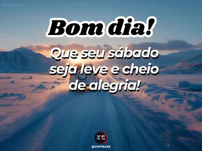 começar o sábado com energia