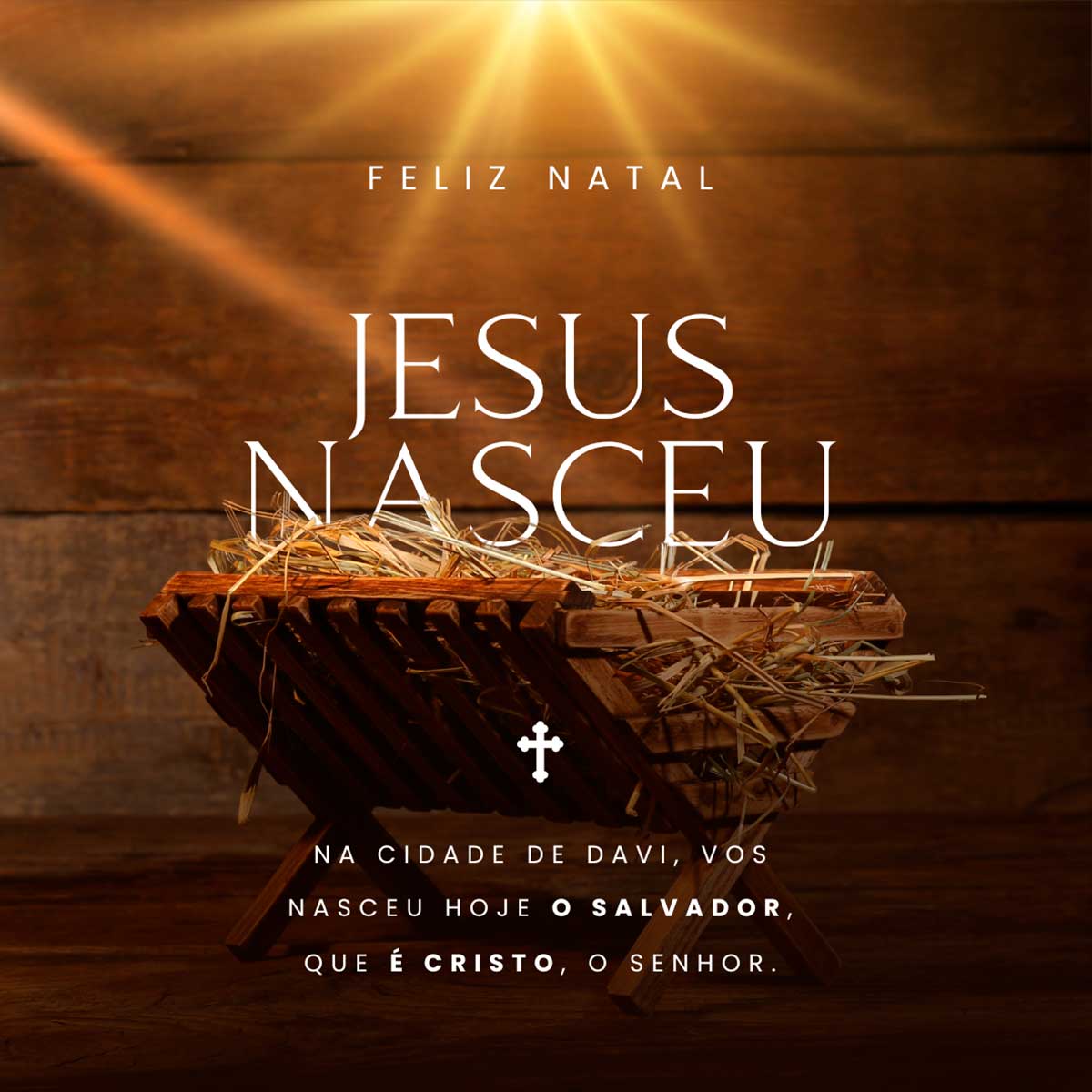 compartilhar mensagem de natal cristã