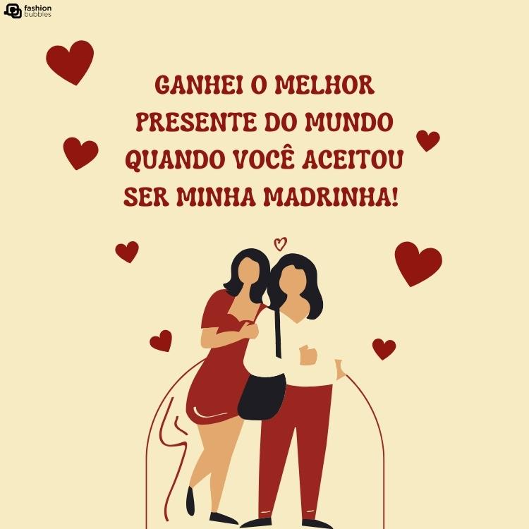mensagem padrinhos batismo religiosa