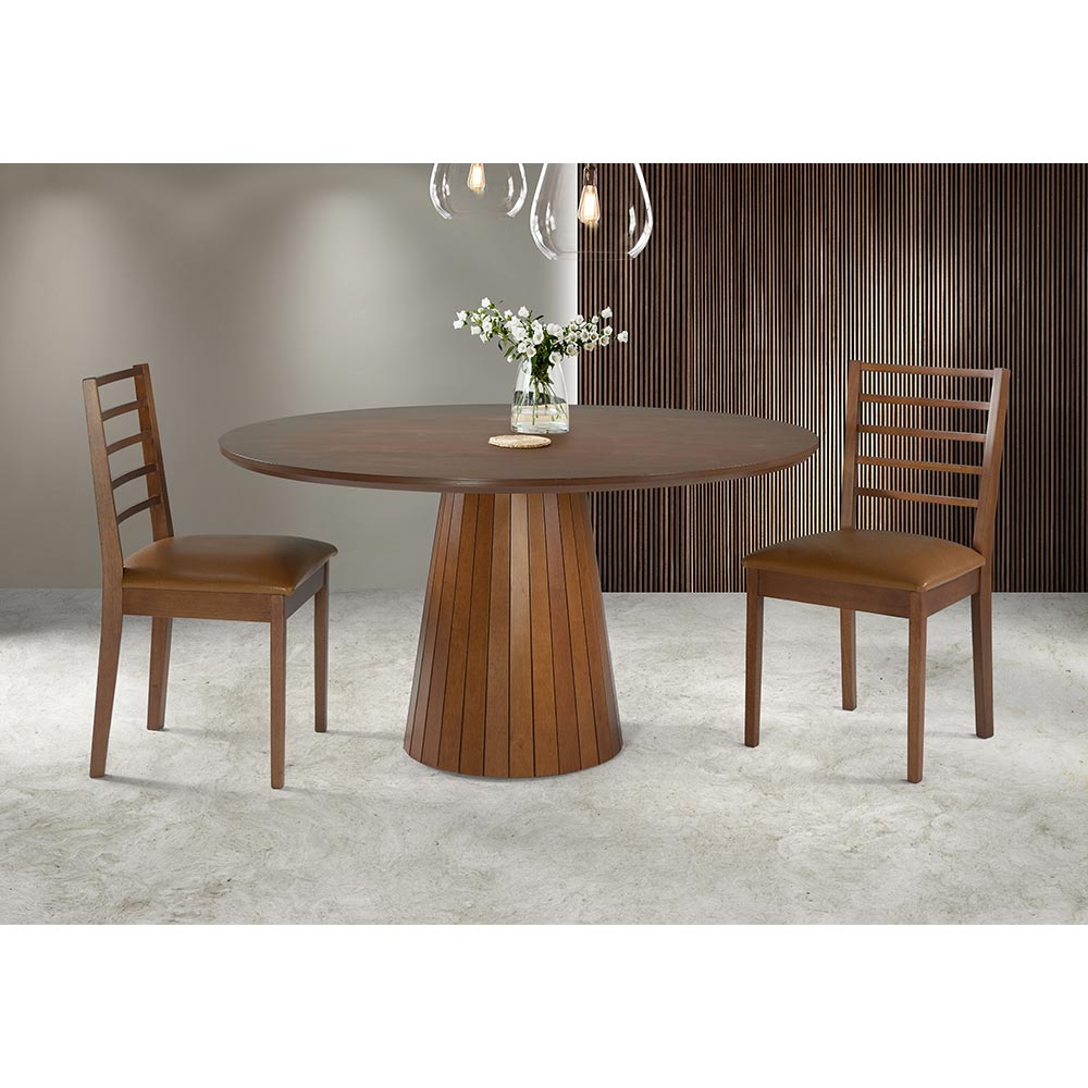 mesa com base escultural