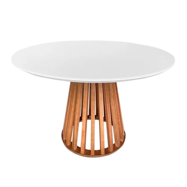 mesa cone vidro