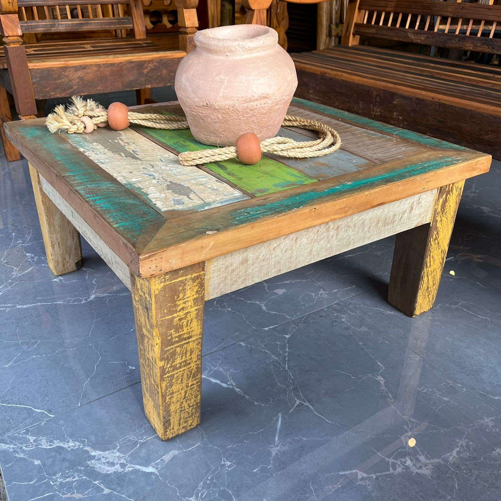 mesa de centro madeira MDF