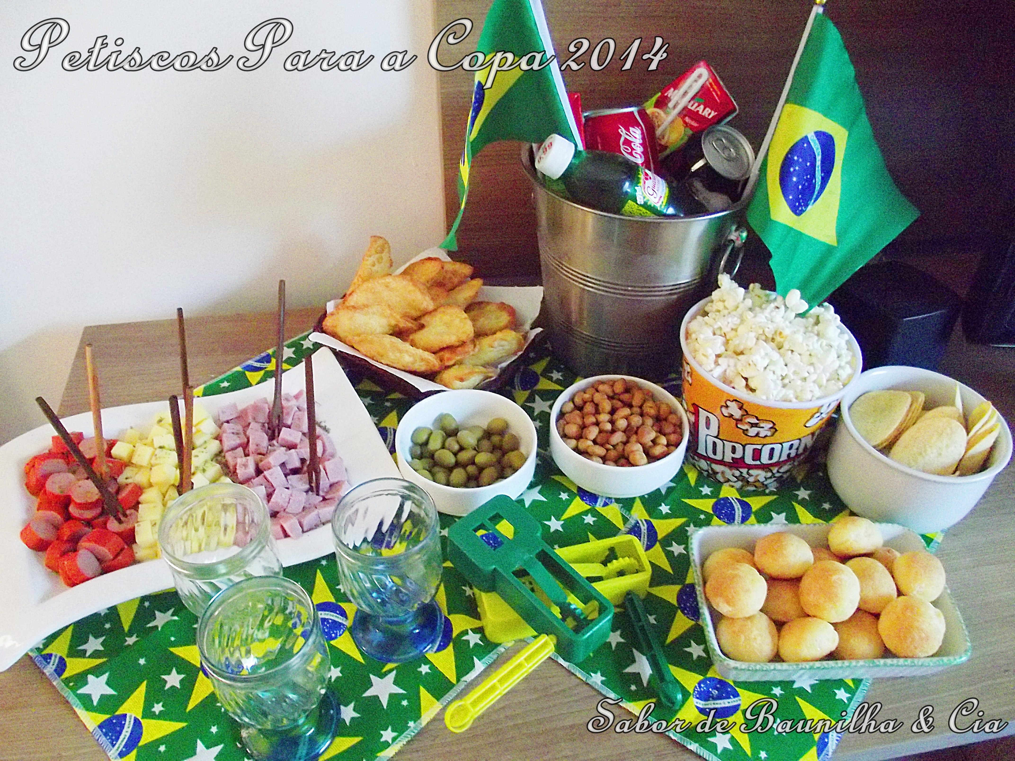 receitas para mesa de aperitivos