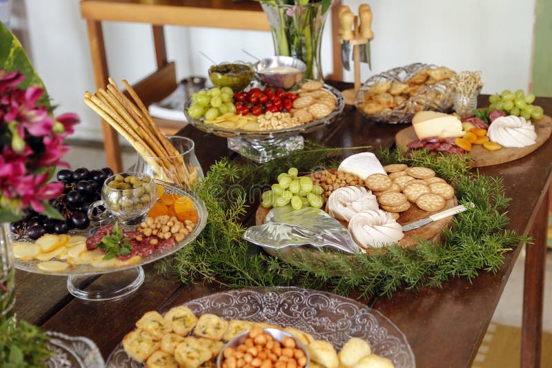mesa de frios completa