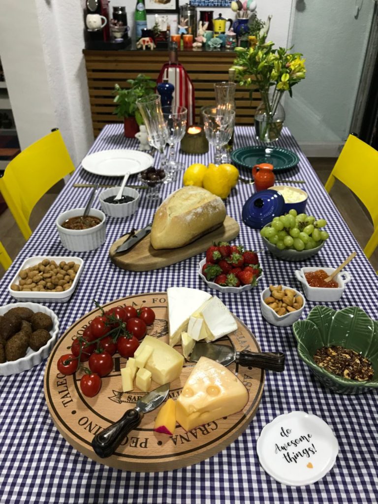 receitas para mesa de aperitivos