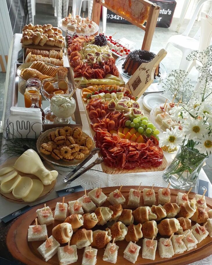 ideias criativas para mesa de petiscos