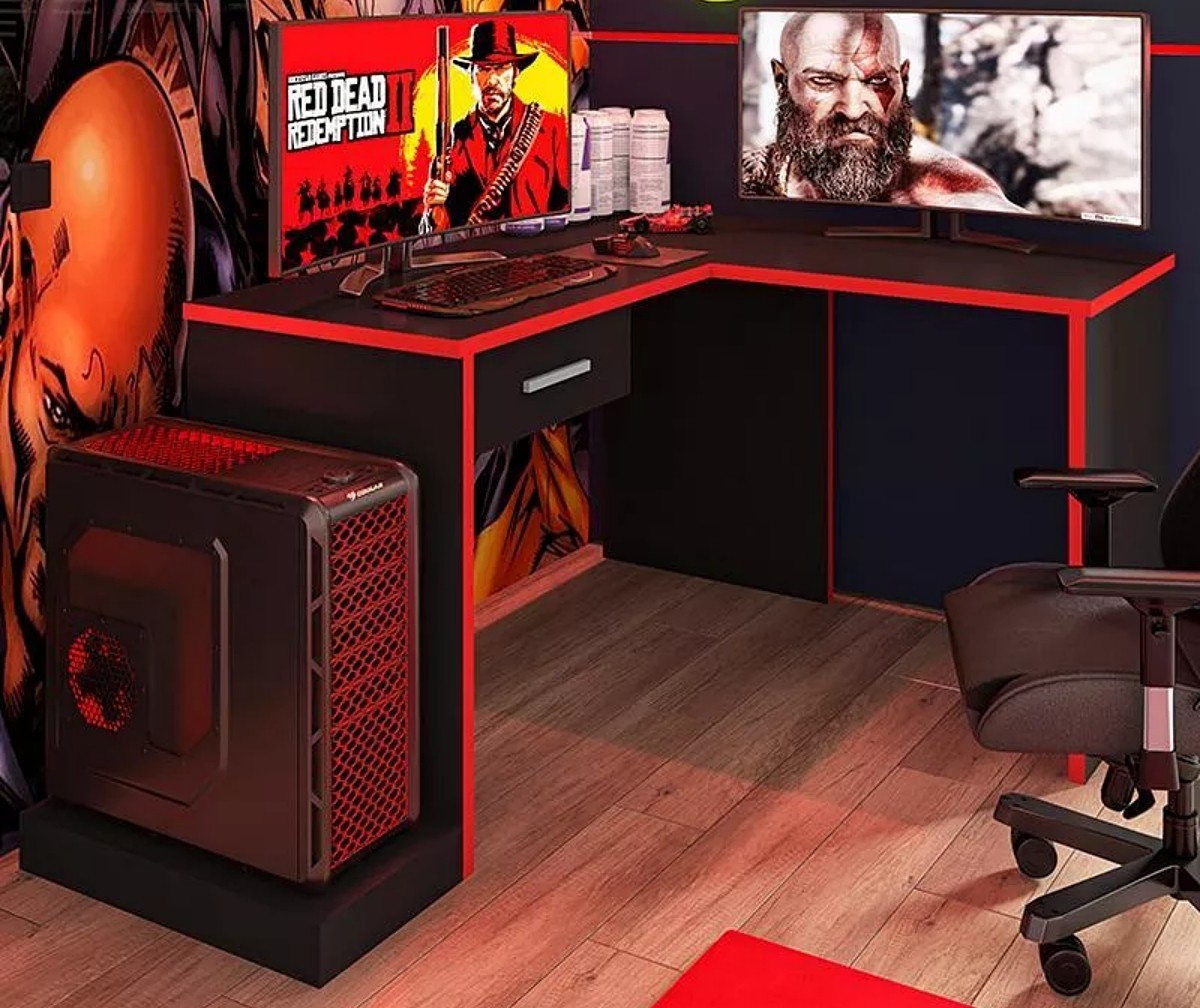 móveis para quarto gamer