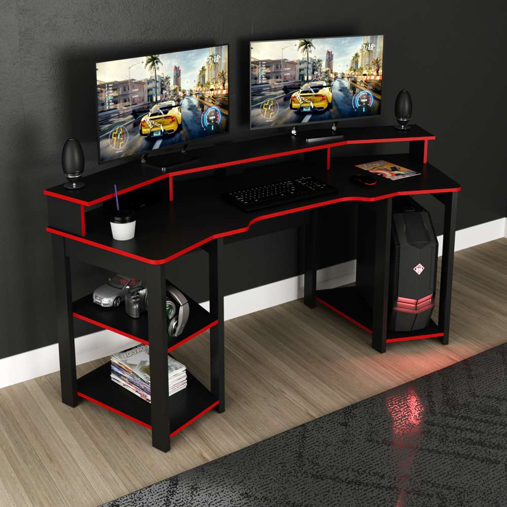 mesa gamer em promoção