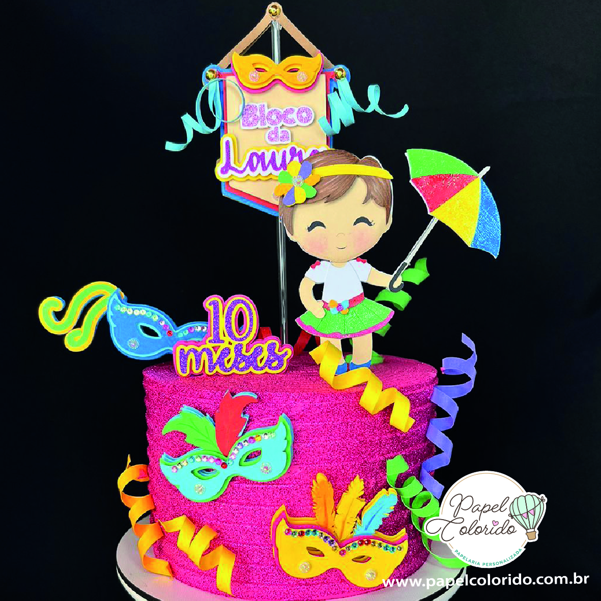 mesversario carnaval bebe