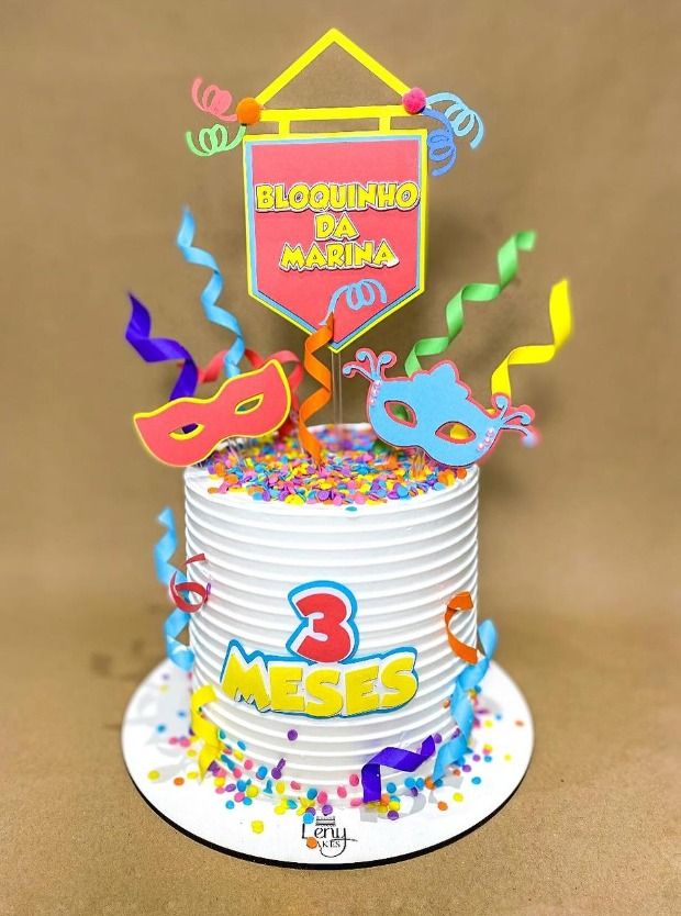 mesversario carnaval bebe