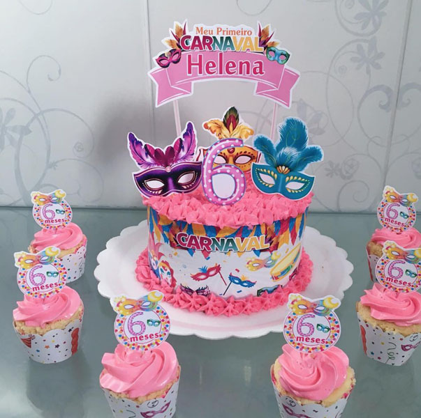 bolo mesversario carnaval