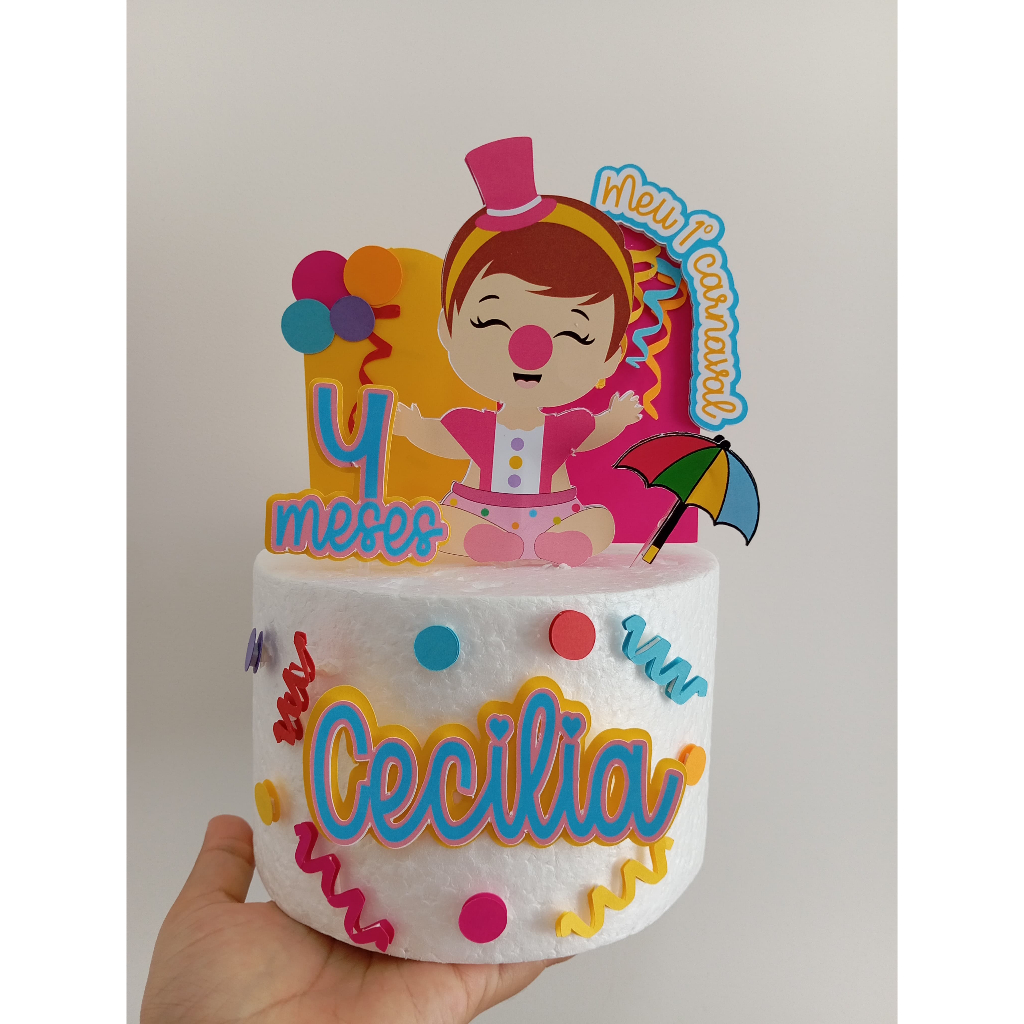 ideias mesversario menina